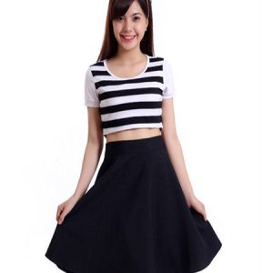 Chân váy xòe chất UMI